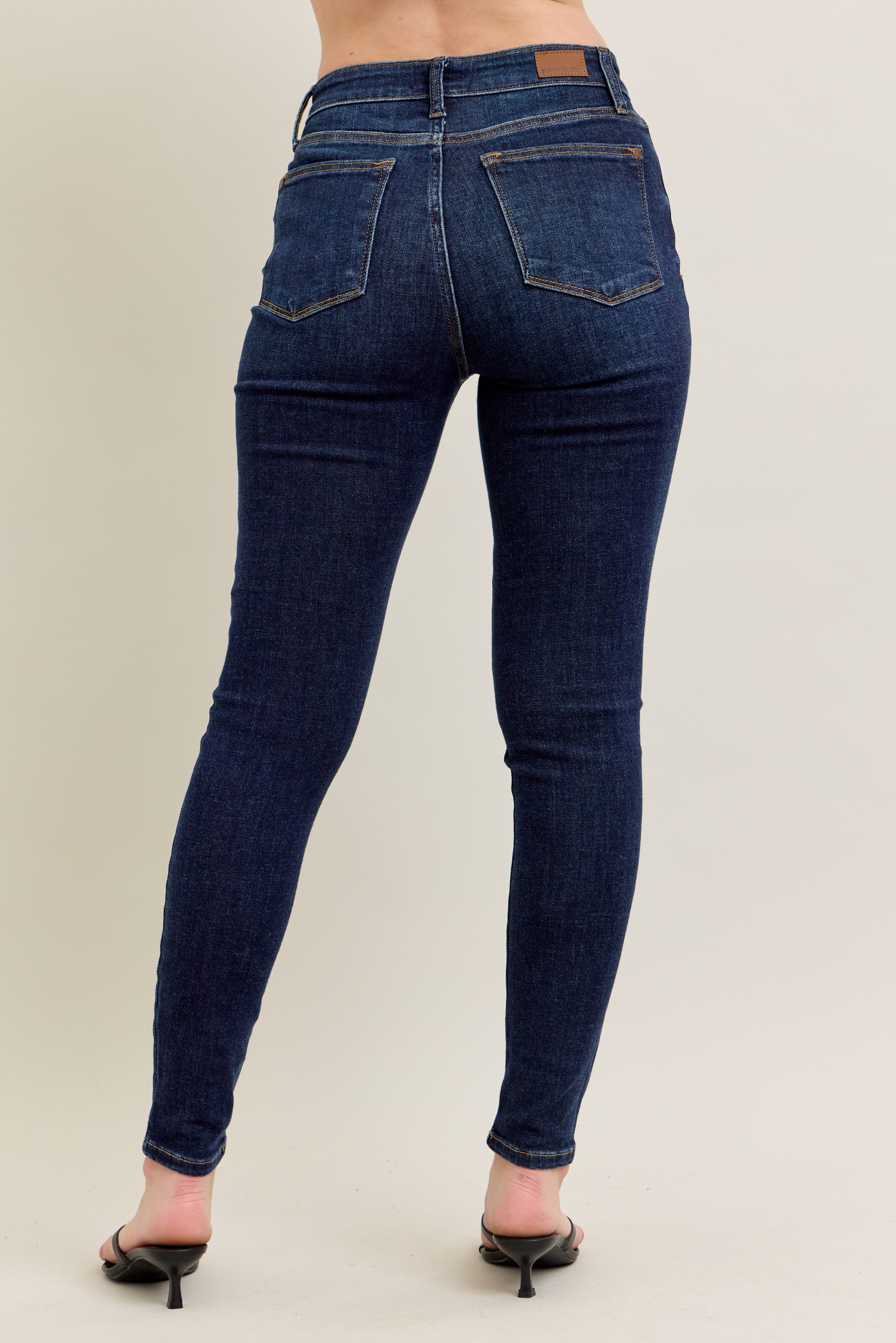 Judy Blue High Waist Handsand Skinny Jeans