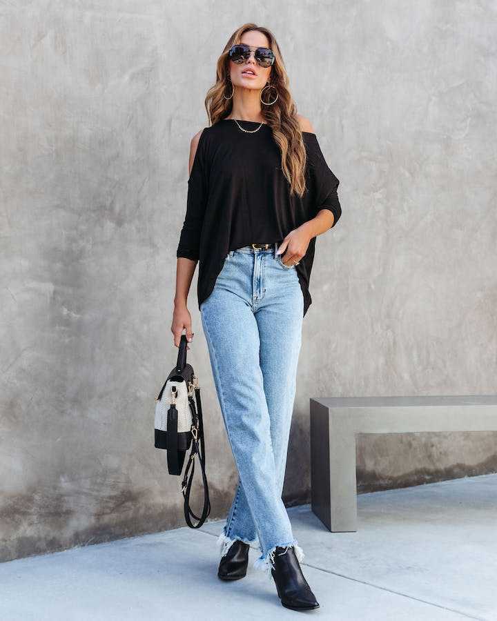 Fashion Casual Tassel Jeans For Women
