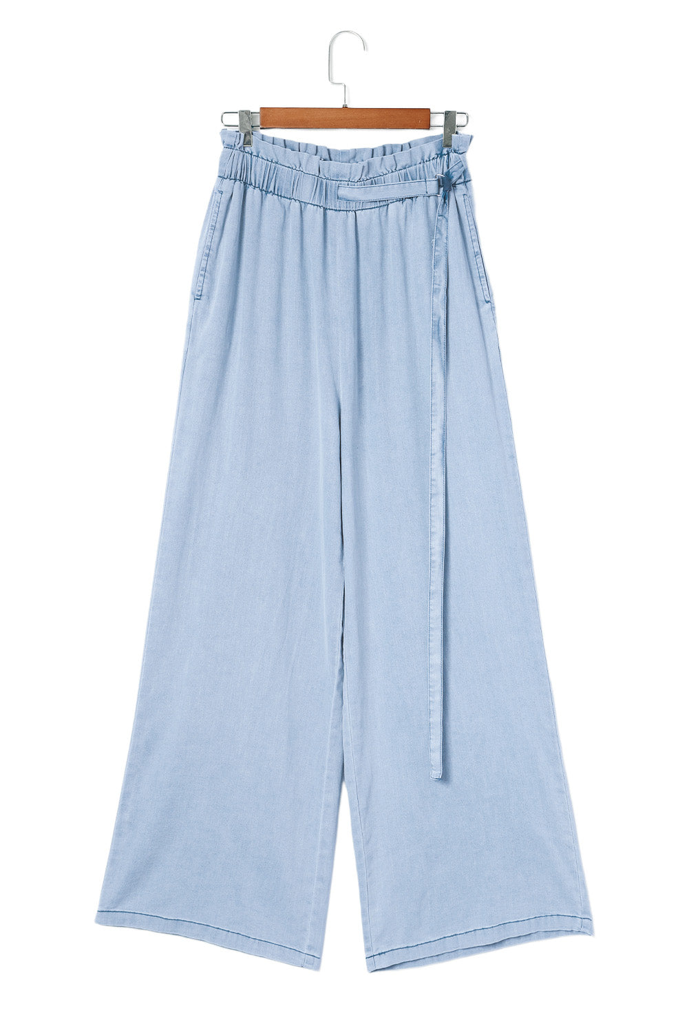 High Waist Pocketed Jeans