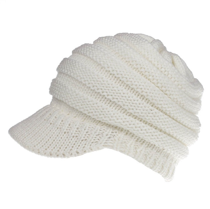 Women Ponytail Beanies Hats