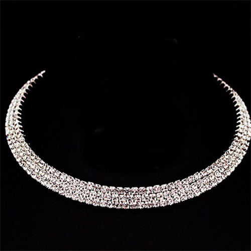 Elegant Luxury Full Diamond Bridal Set