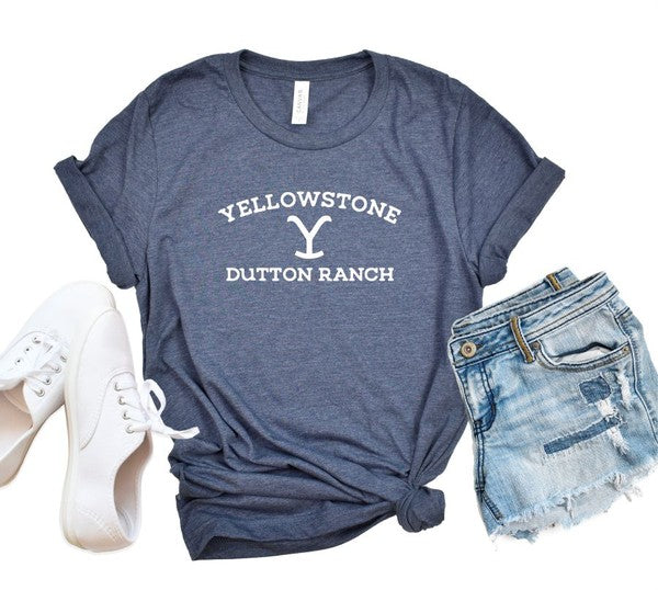 Yellowstone Dutton Ranch Boutique Style Tee