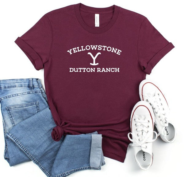 Yellowstone Dutton Ranch Boutique Style Tee