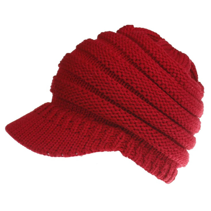 Women Ponytail Beanies Hats