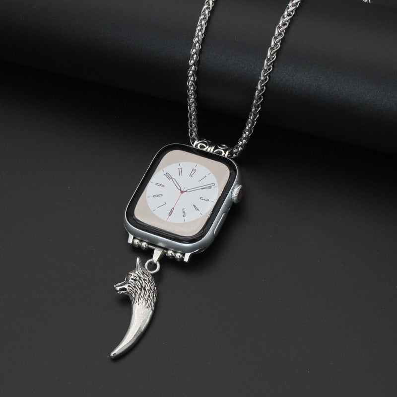 Necklace Watch Feather Hanging Strap