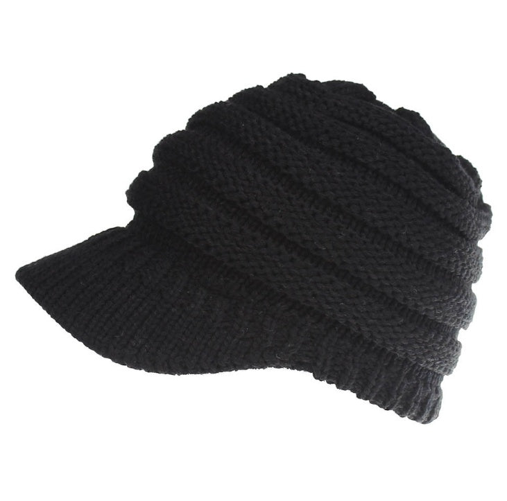 Women Ponytail Beanies Hats