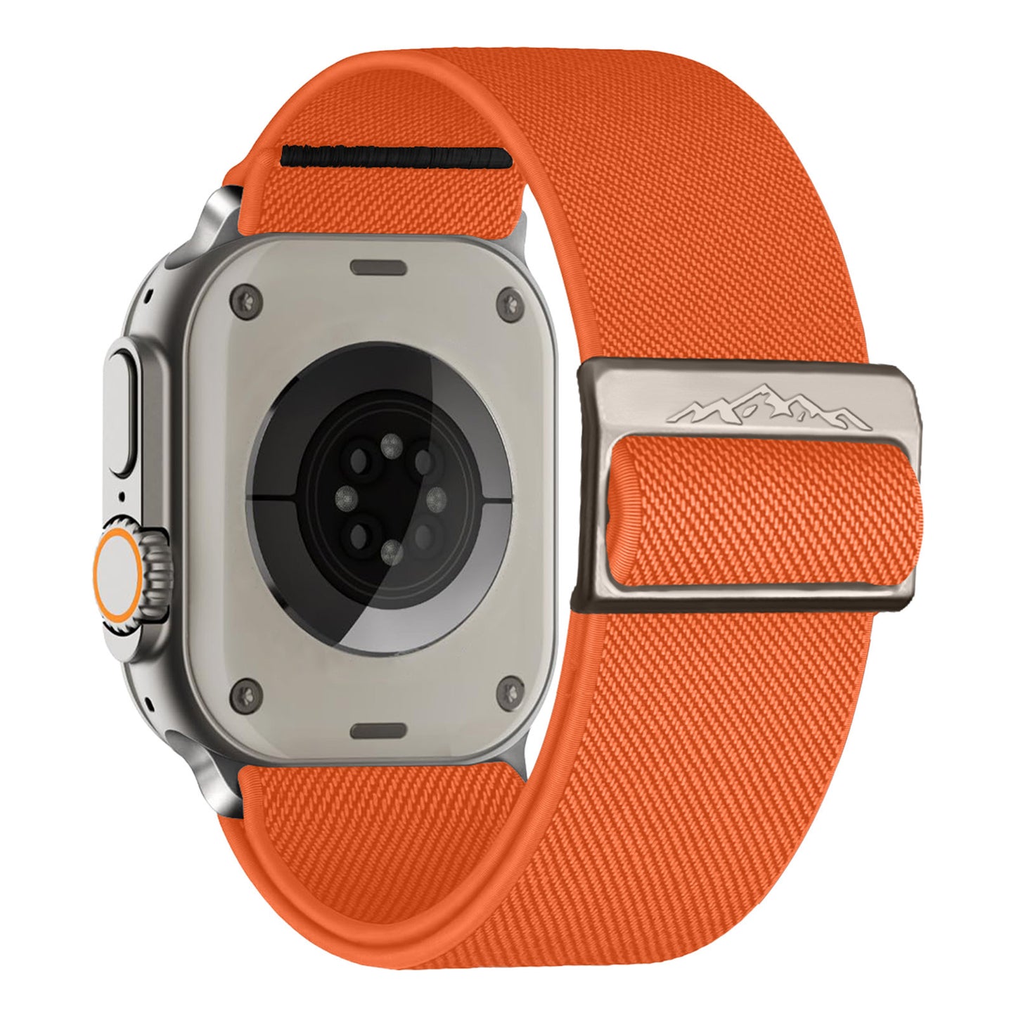 Stretch Nylon Woven Strap Applewatch Strap Double-sided Twill Adjustable Buckle Woven Strap