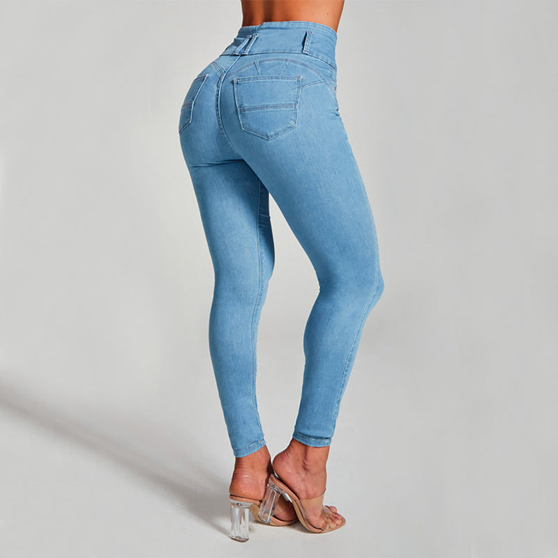 High Waist Women's Skinny Jeans