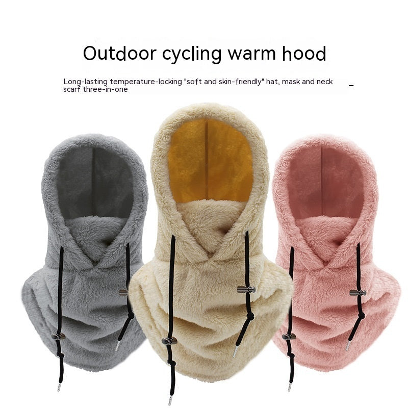 Winter Outdoors Wind-proof Scarf Hat