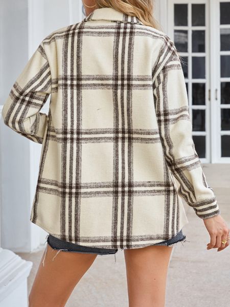 Classic Plaid Shirt Jacket