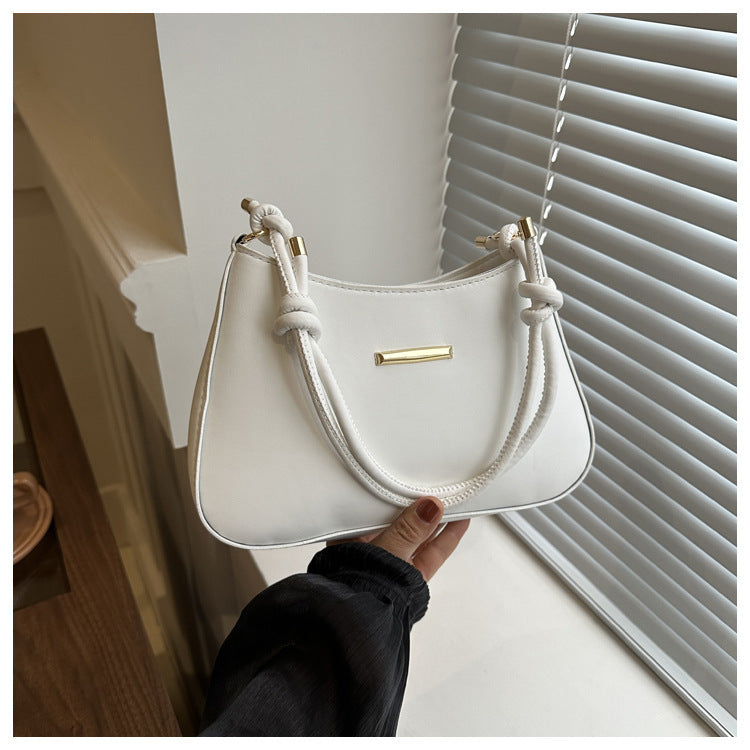 High-end Hand-held Armpit Small Square Bag