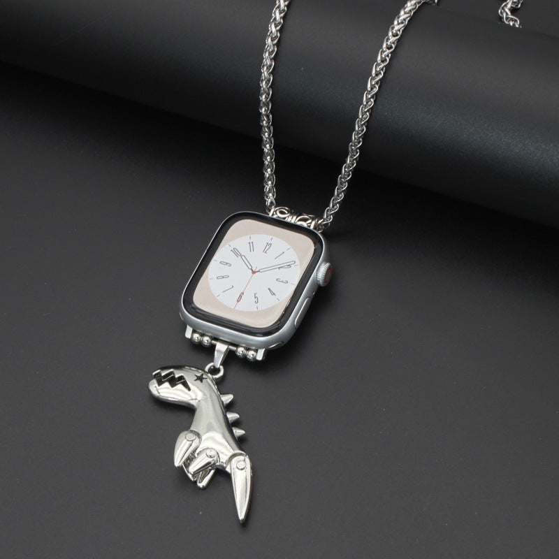 Necklace Watch Feather Hanging Strap