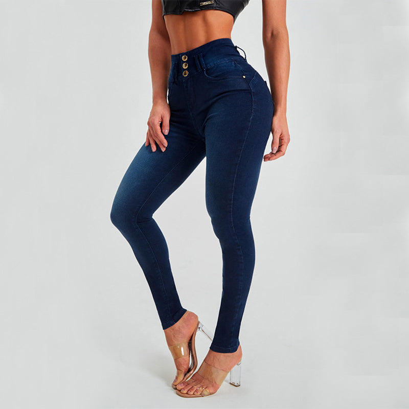 High Waist Women's Skinny Jeans