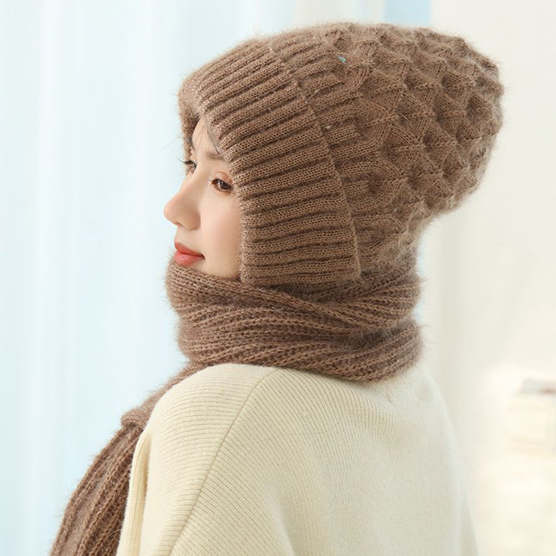 Fleece-lined Scarf And Hat