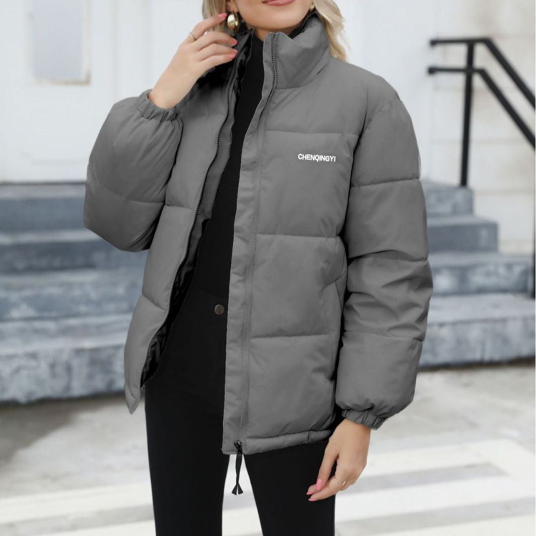 Casual Windproof Down Cotton Coat