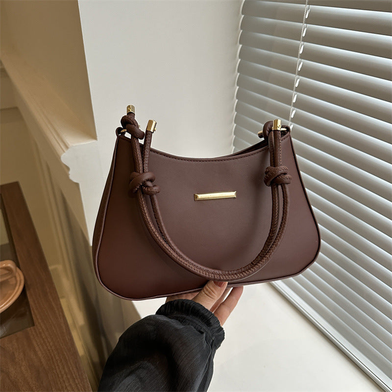 High-end Hand-held Armpit Small Square Bag