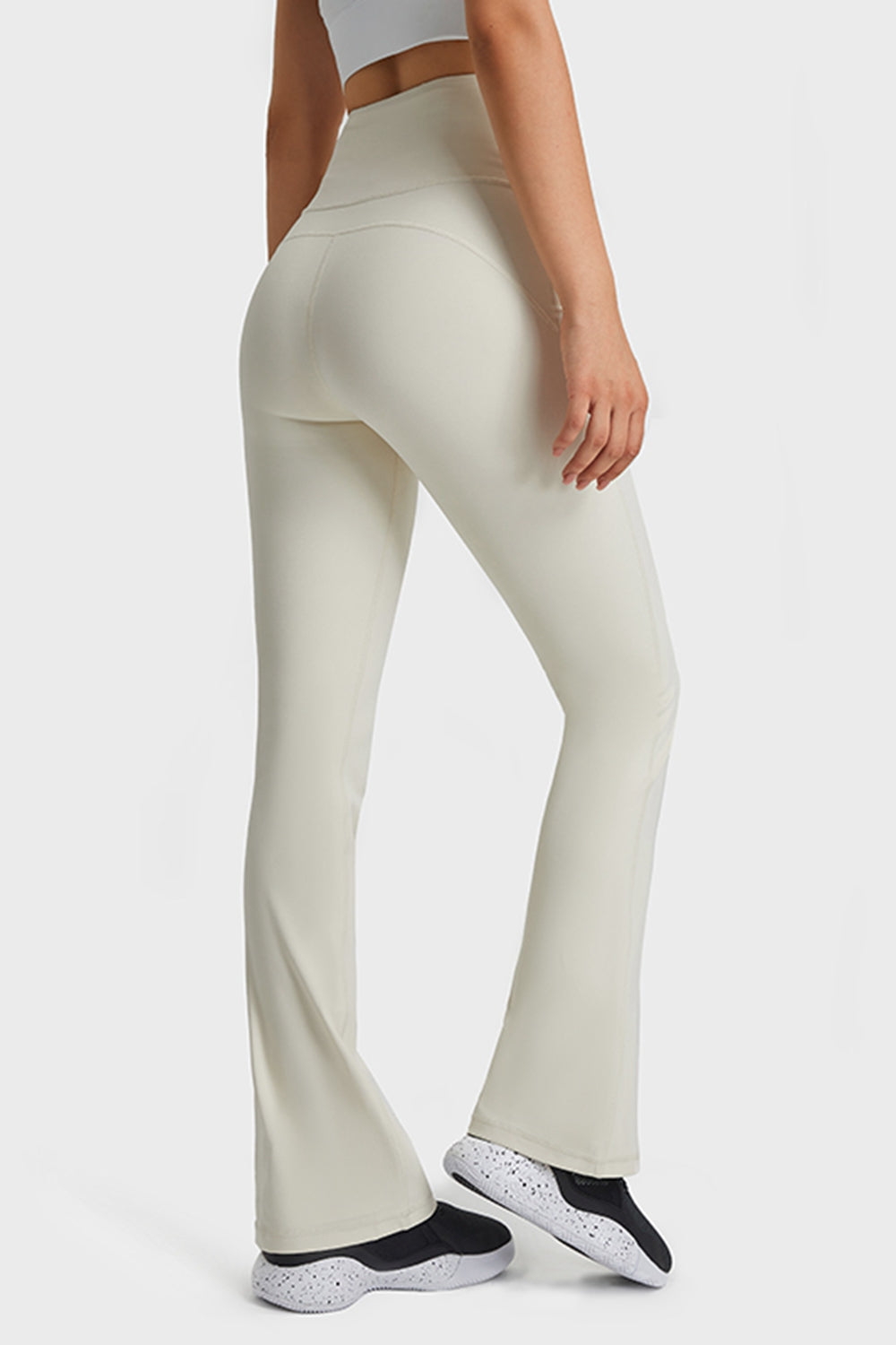 Millennia Elastic Waist Flare Yoga Pants