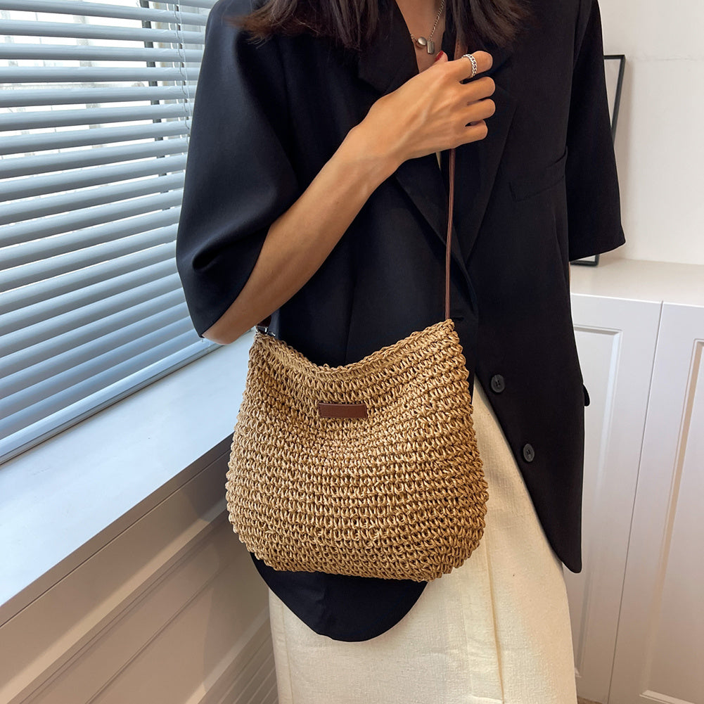 Straw Tote Bag