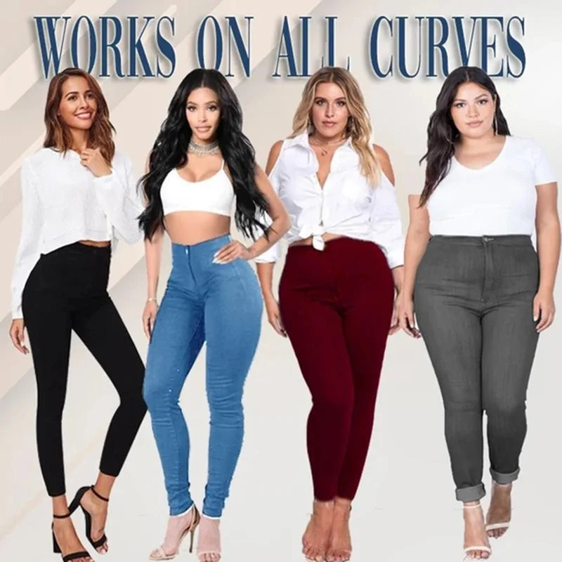 Plus-Size Denim Jeans