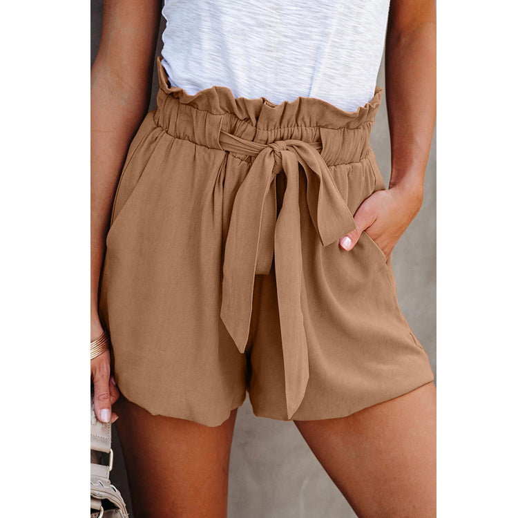 Casual Loose High Waist Shorts