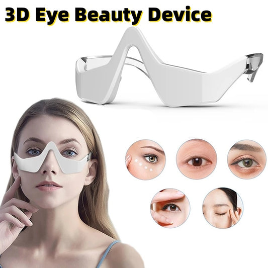 3D Eye Beauty Micro-Current Pulse Eye Relax Reduce Wrinkles And Dark Circle Remove Eye Bags Massager Beauty Instrument