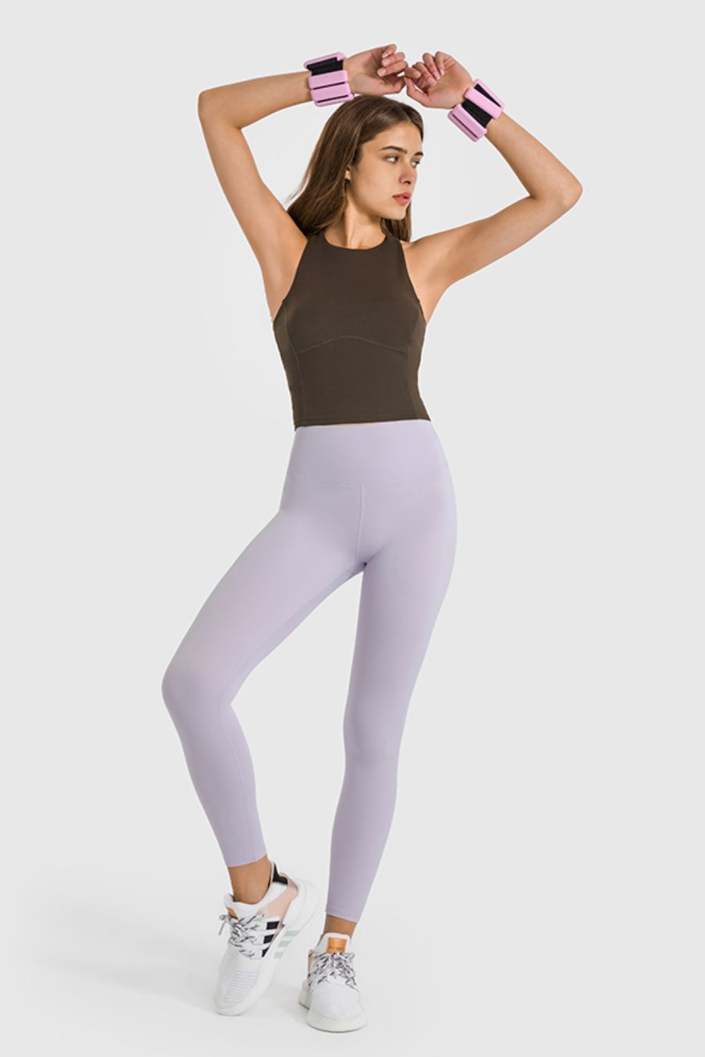 Millennia High Waist Ankle-Length Yoga Leggings