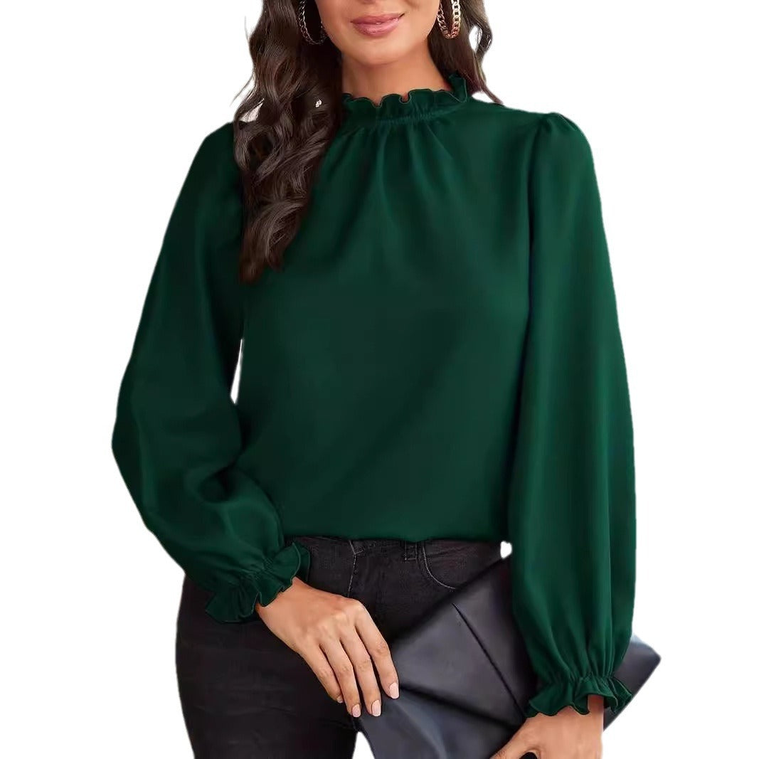 Women's Elegant Loose Chiffon Blouse