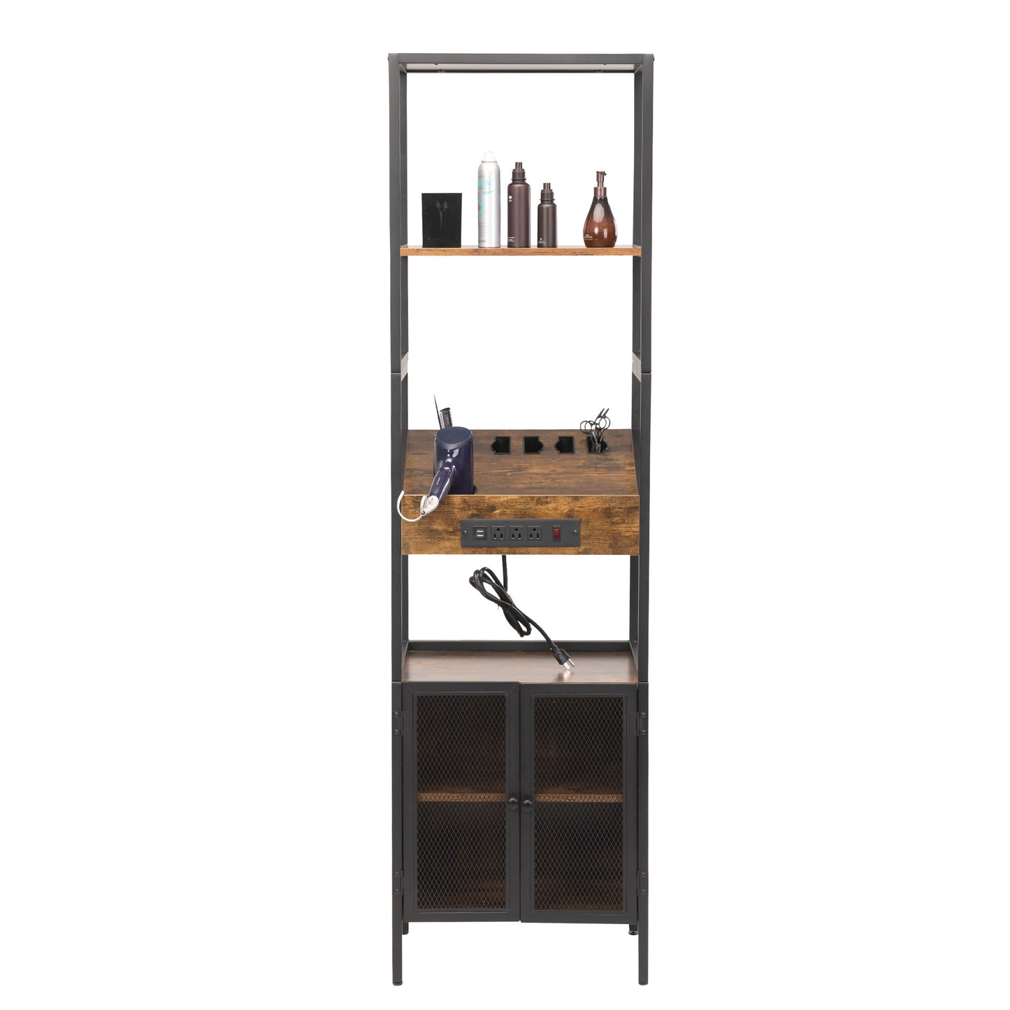 Fiberboard Salon Lockers