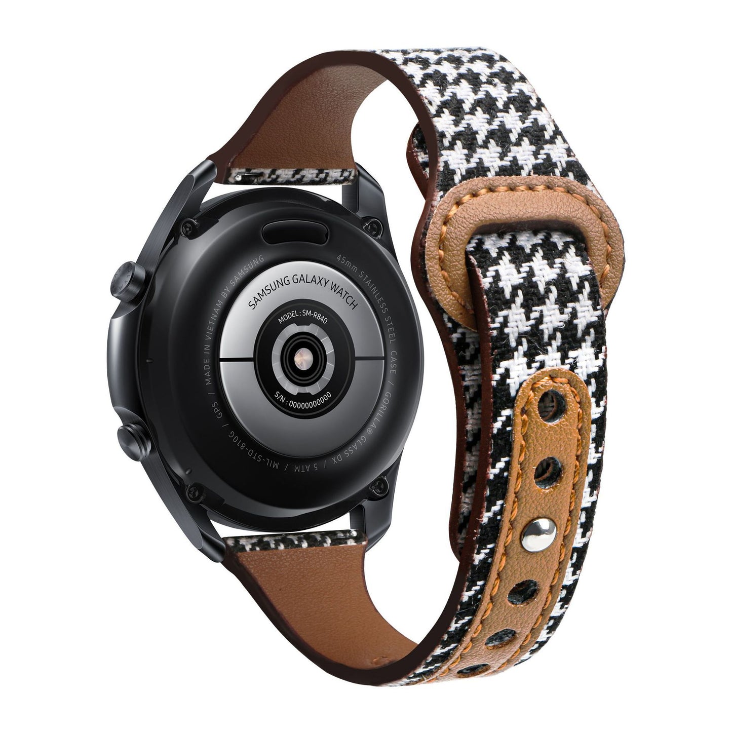 Leather Canvas Strap Straight Interface