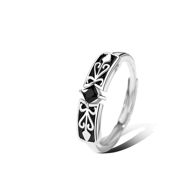 Knight Guardian Princess Crown Couple Rings