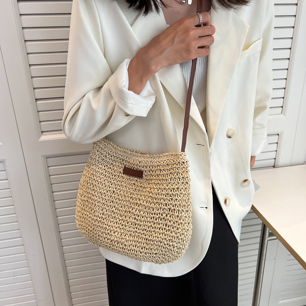 Straw Tote Bag