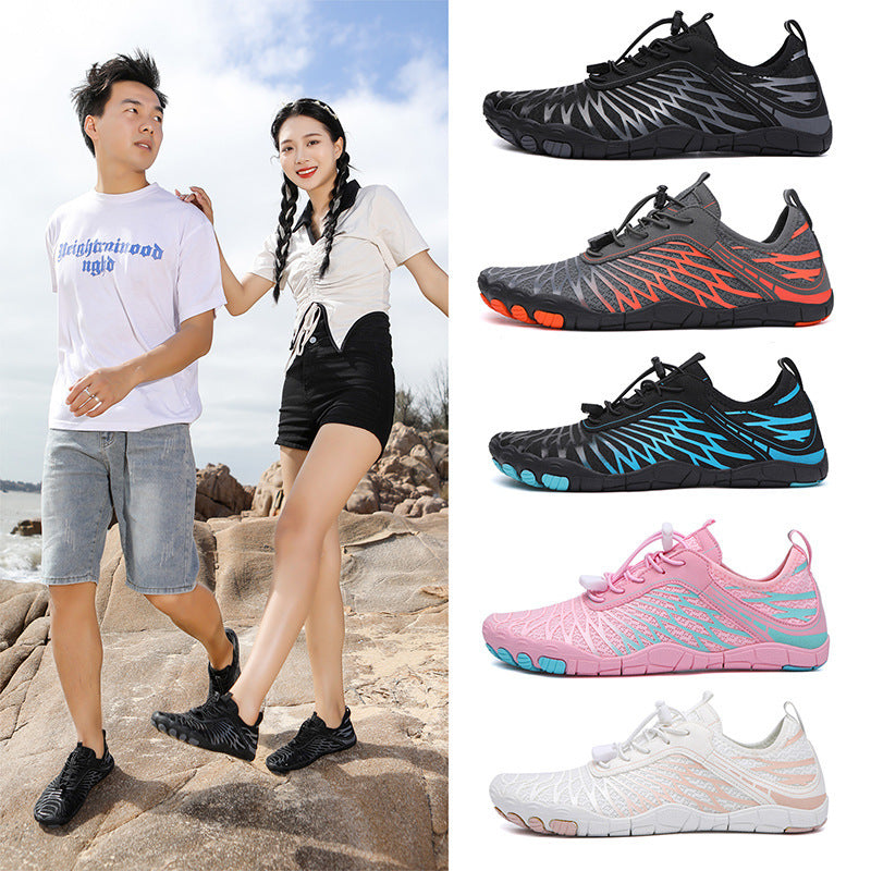 Water Shoes Men's And Women, Casual Outdoor Soft Bottom Beach Shoes