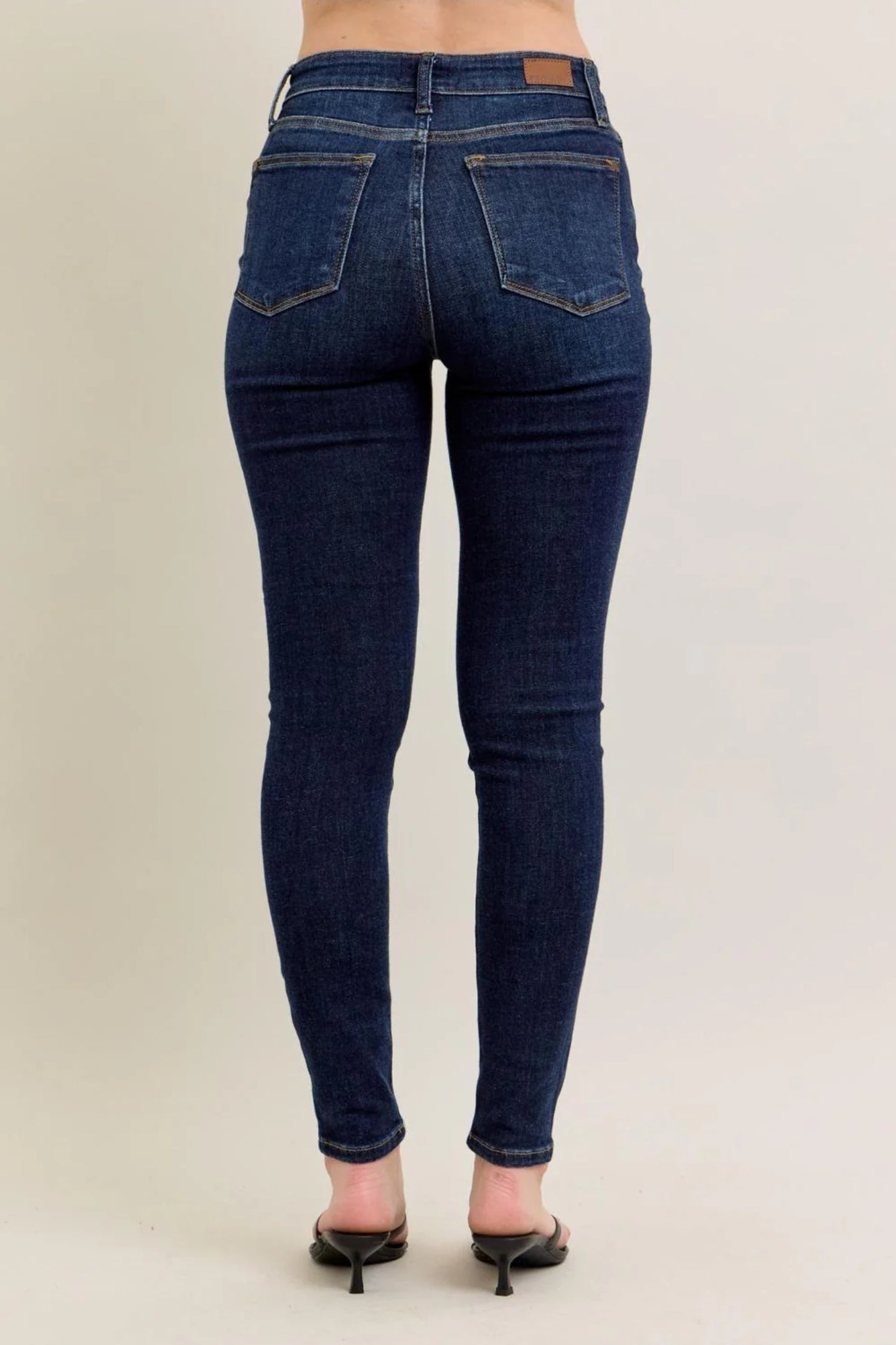 Judy Blue High Waist Handsand Skinny Jeans