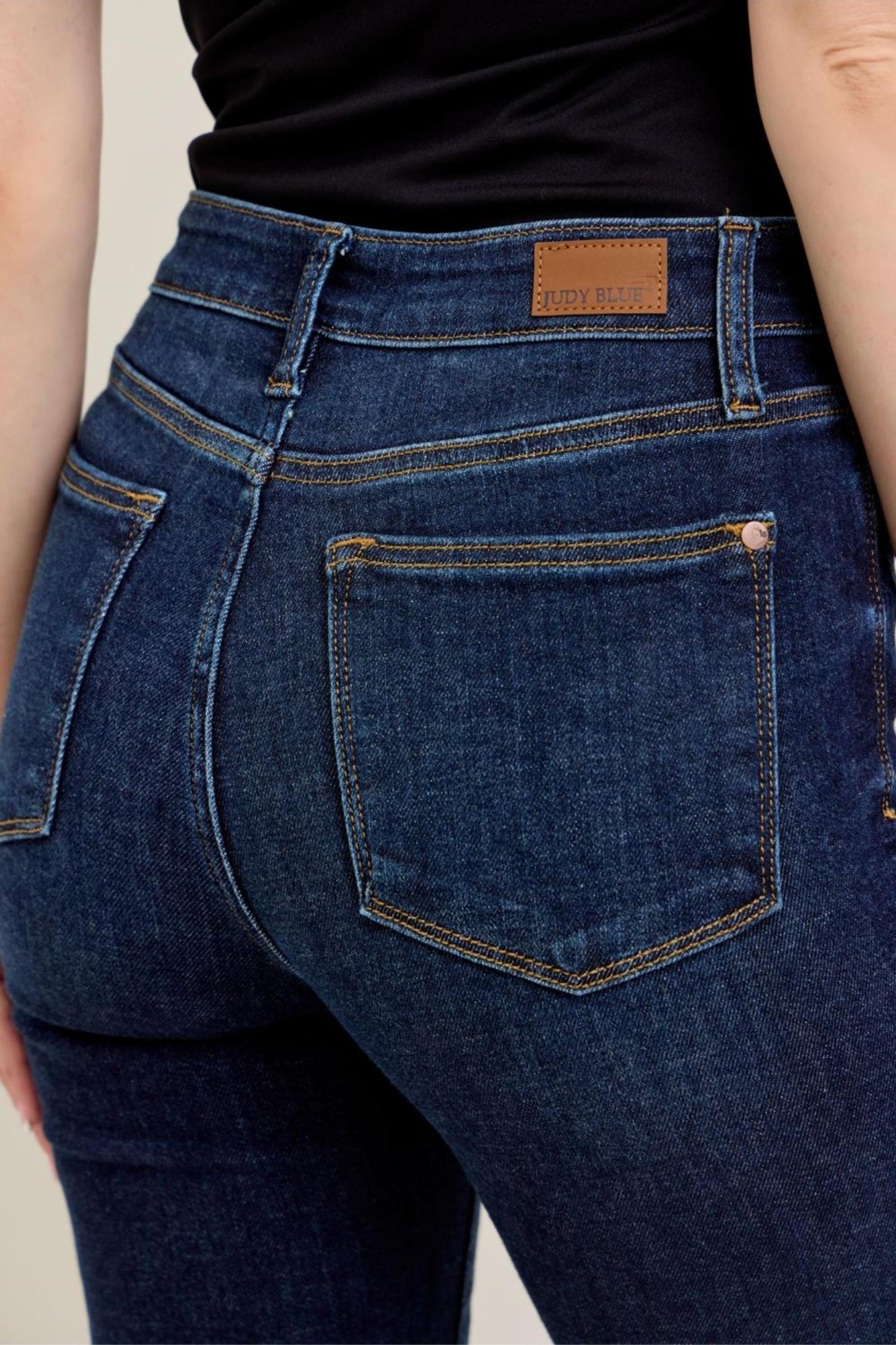 Judy Blue High Waist Handsand Skinny Jeans