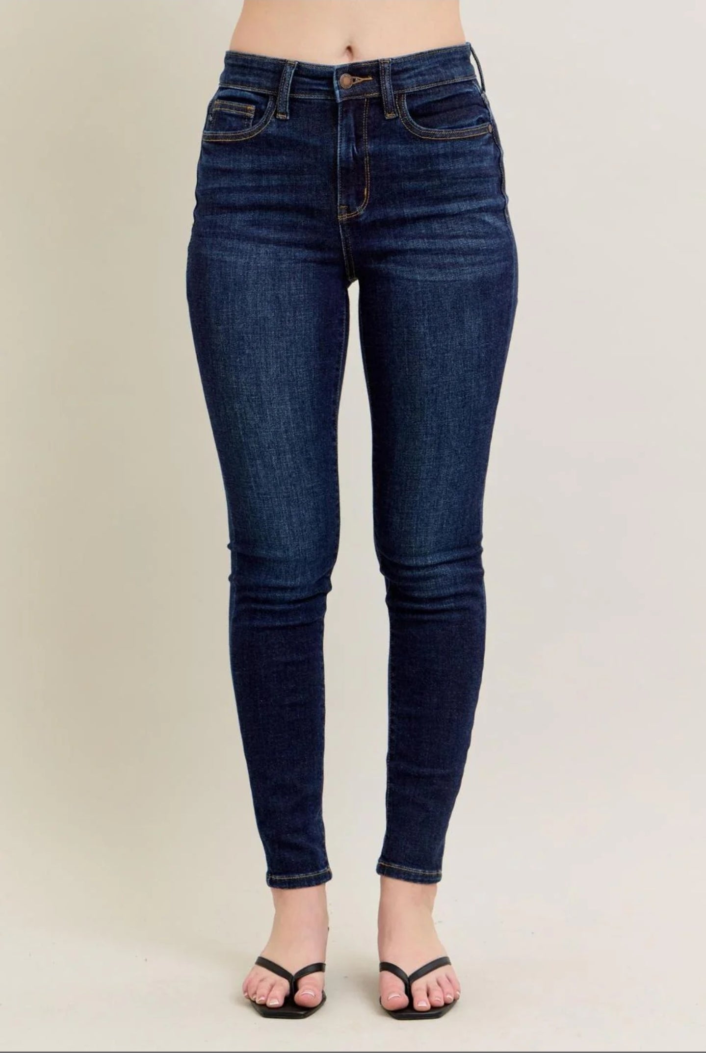 Judy Blue High Waist Handsand Skinny Jeans